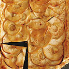 Apple Galette with Cider Drizzle