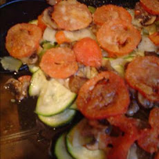 Layered  Zucchini & Yellow Squash Casserole