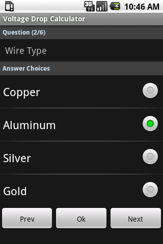 Voltage Drop Calculator