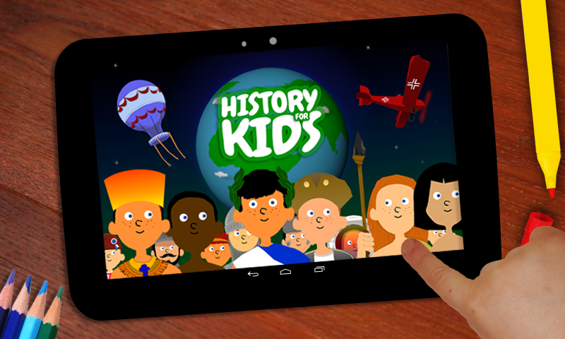 Android application History Timeline For Kids screenshort