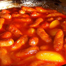 Sweet and Sour Sausages