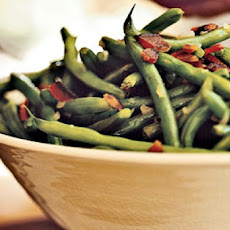 Green Beans with Bacon and Shallots