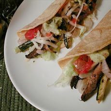 Portabella and Zucchini Tacos