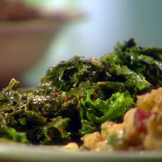 Simple Sauteed Mustard Greens