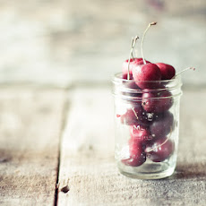 Cherry Pomegranate Sorbet