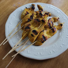 Grilled Low Carb Chicken Satay