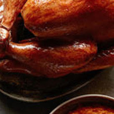 Herb Butter Turkey with Cranberry-Grapefruit Sauce