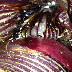 Roasted Red Onions