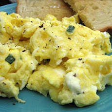 Cream Cheese Scrambled Eggs
