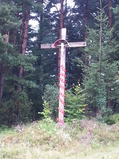 Góralski krzyż na Majcherku