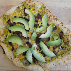 Corn Avo Pizza