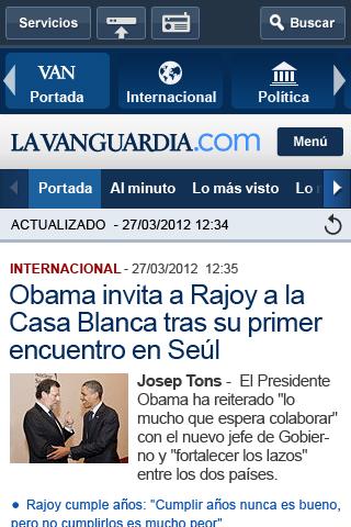 【免費新聞App】La Vanguardia-APP點子