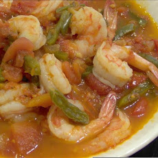 Mexican Shrimp in Green Bean Sauce