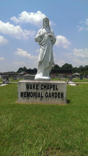 Wake Chapel Garden Statue