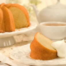 Blueberry Pomegranate Tea-soaked Pound Cake