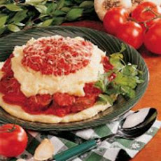 Polenta with Italian Sausage