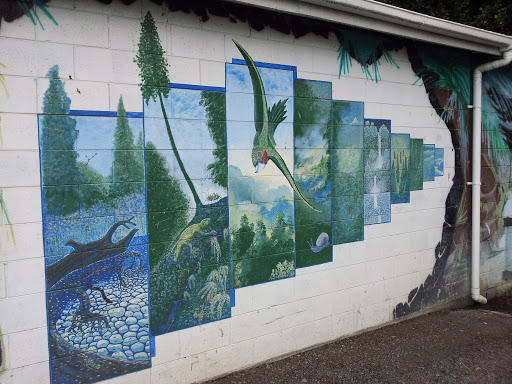 Feilding, Kowhai Park Aviary Mural