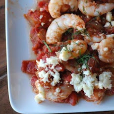 Greek-Spiced Baked Shrimp