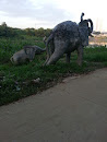 Elephant Statue 