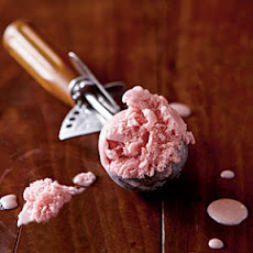 Strawberry-Rhubarb Ice Cream