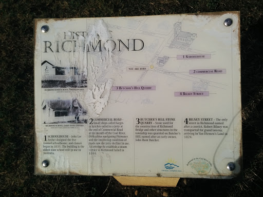Historical Richmond Plaque