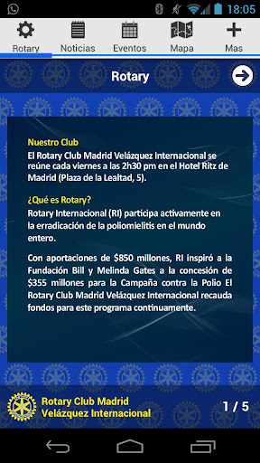 Rotary Madrid Velázquez Int.