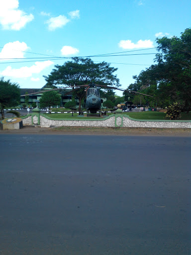 Helicopter Statue