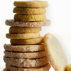 Citrus Cornmeal Shortbread