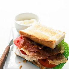 Prosciutto, Lettuce, and Tomato Sandwich