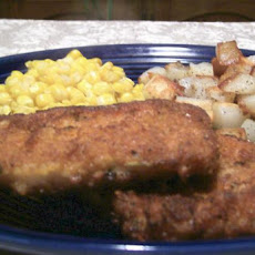 Pounded Pork Chop for Two