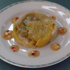 Leeks Vinaigrette with Preserved Lemons and Pink Peppercorns