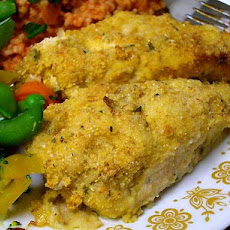 Cornmeal Oven-Fried Chicken