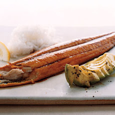 Maple-Soy-Glazed Mackerel Fillets with Avocado