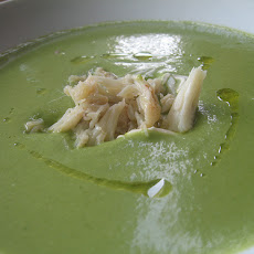 Australian Crab and Asparagus Soup