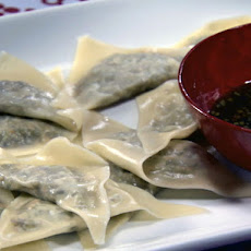 Buddha's Delight Dumplings with Ginger-Chive Ponzu