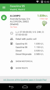 Gasoline and Diesel Spain 2.4.3 apk