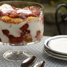 Strawberry Angel-Food Trifle