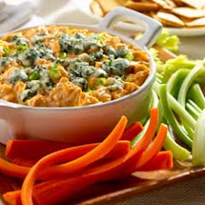 Disappearing Buffalo Chicken Dip