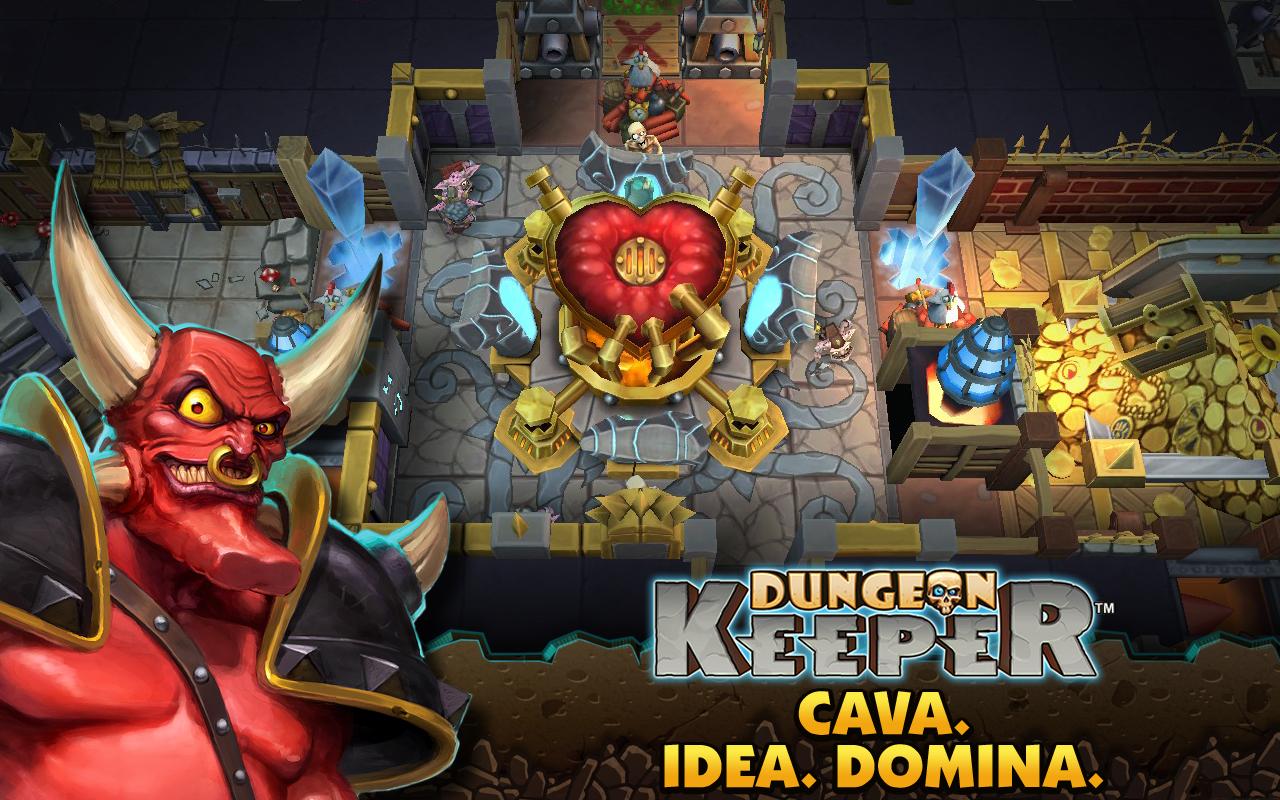 Android application Dungeon Keeper screenshort