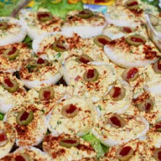Horseradish Deviled Eggs