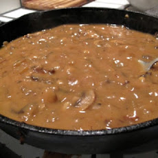 Quickest Madeira-Mushroom Gravy