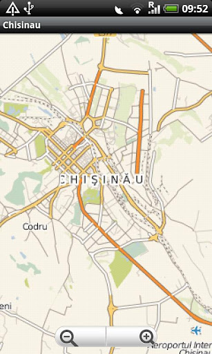 Chisinau Street Map