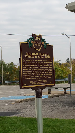 Riverview Industries powered By Canal Water Historical marker