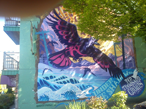 10000 Crows Mural