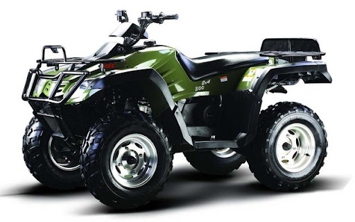 300cc 300 4x4 Farm Quad ATV Watercooled Shaft IRS