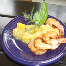 Sauteed Shrimp With Mango Salsa