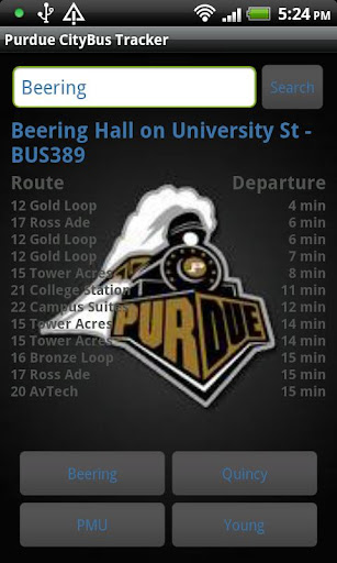 【免費交通運輸App】Purdue CityBus Tracker-APP點子