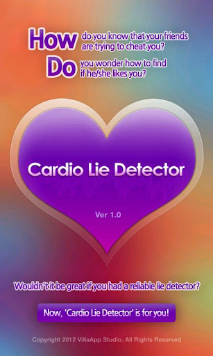 Cardio Lie Detector Fake App