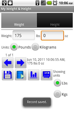 My Weight Height