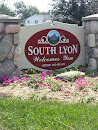 South Lyon Welcome Sign
